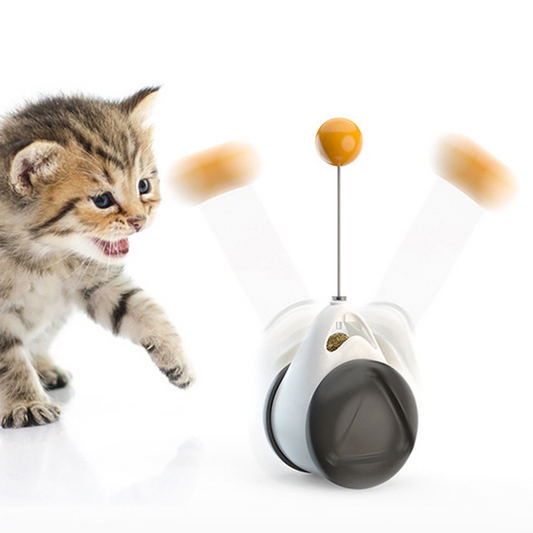 Tumbler Balanced Wheel Swinging Ball Cat Toy - Gitau Pets